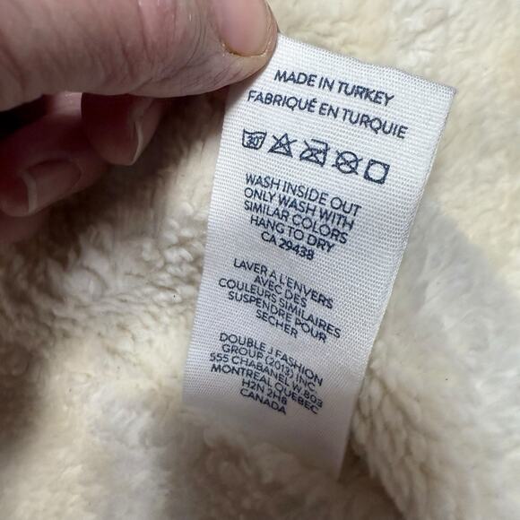 Wanakome Cassie Hoodie Black 2XL XXL Sherpa Lined Heavyweight Full Zip Women's - Picture 10 of 13